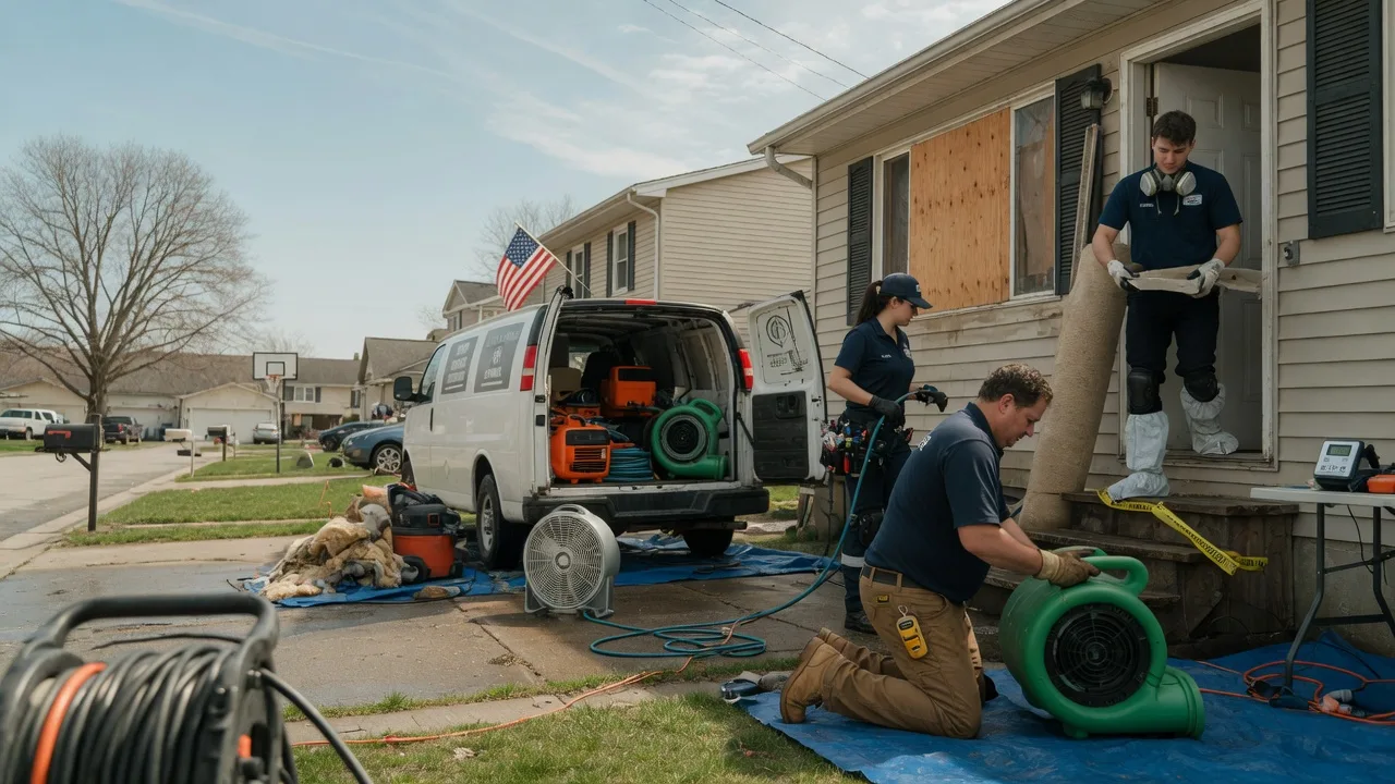 Water Damage Restoration in Broomall, PA near me